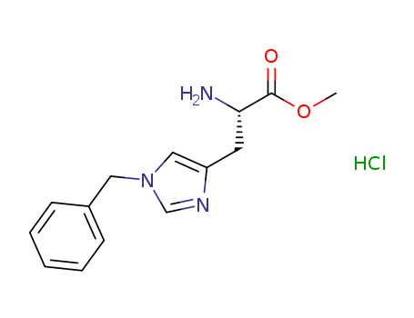 (S)-METHYL 2-AMINO-3-(1-BENZYL-1H-IMIDAZOL-4-YL)PROPANOATE HYDROCHLORIDE  CAS NO.274927-61-6