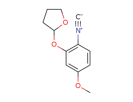 2-isocyano-5-methoxy-1-tetrahydrofuranyloxybenzene