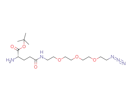 Nγ-{{[(azidoethoxy)ethoxy]ethoxy}ethyl}-α-(tertbutyl)-L-glutamin