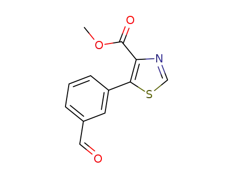 methyl 5-(3-formylphenyl)thiazole-4-carboxylate