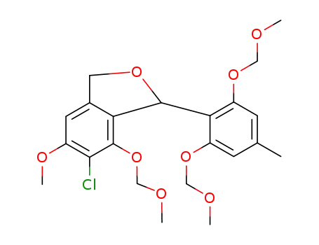 C<sub>22</sub>H<sub>27</sub>ClO<sub>8</sub>