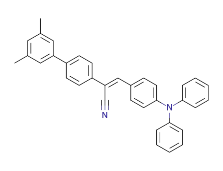 (Z)-2-(3',5'-dimethylbiphenyl-4-yl)-3-(4-diphenylaminophenyl)acrylonitrile