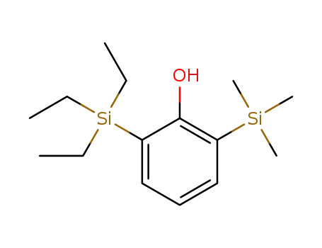 2-(triethylsilyl)-6-(trimethylsilyl)phenol