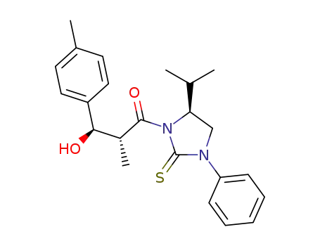 (2R,3R)-3-hydroxy-1-[(S)-5-isopropyl-3-phenyl-2-thioxoimidazolidin-1-yl]-2-methyl-3-p-tolylpropan-1-one