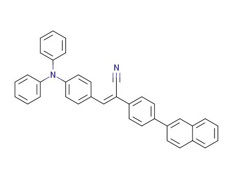 (Z)-3-(4-diphenylaminophenyl)-2-(4-(naphthalen-2-yl)phenyl)acrylonitrile