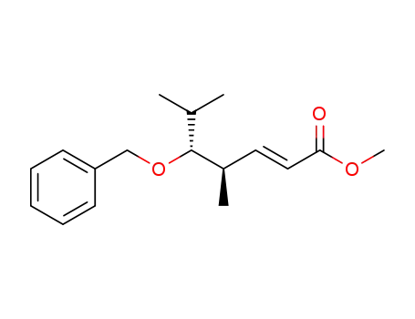 (4R,5R,E)-methyl 5-(benzyloxy)-4,6-dimethylhept-2-enoate