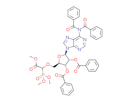 C<sub>43</sub>H<sub>38</sub>N<sub>5</sub>O<sub>13</sub>P