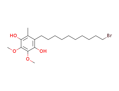 2-(10-Bromodecyl)-5,6-dimethoxy-3-methylbenzene-1,4-diol