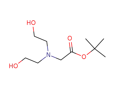 Molecular Structure of 660440-94-8 (Glycine, N,N-bis(2-hydroxyethyl)-, 1,1-dimethylethyl ester)