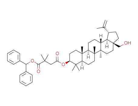 3-O-(3',3'-dimethylsuccinyl)betulin benzhydryl ester