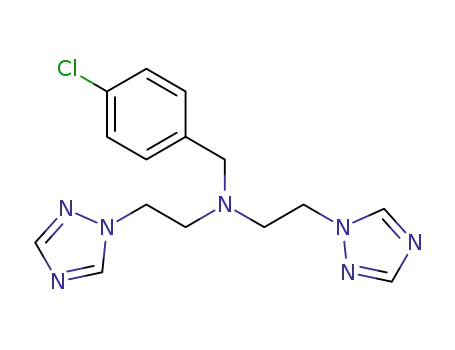 N-(2-(1H-1,2,4-triazol-1-yl)ethyl)-N-(4-chlorobenzyl)-2-(1H-1,2,4-triazol-1-yl)ethanamine
