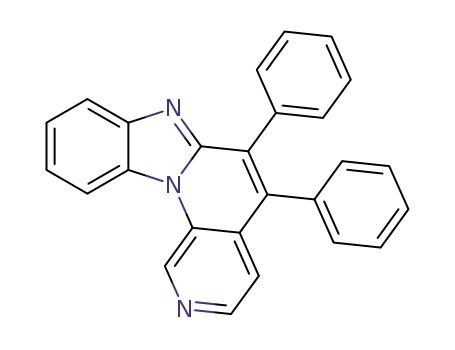 Molecular Structure of 1399480-31-9 (5,6-diphenylbenzo[4,5]imidazo[1,2-a][1,7]naphthyridine)