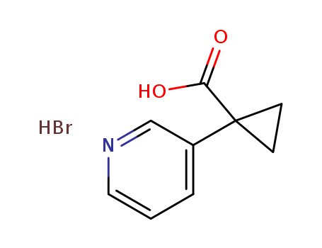 1-(Pyridin-3-yl)cyclopropanecarboxylic acid hydrobroMide