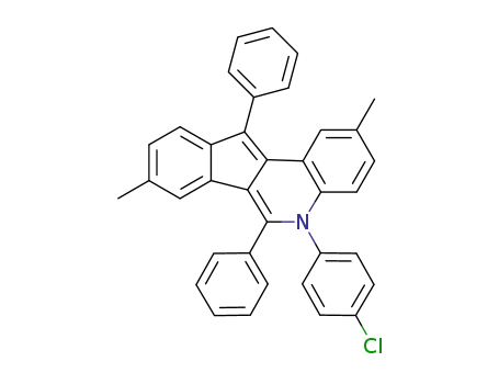 5-(4-chlorophenyl)-2,8-dimethyl-6,11-diphenyl-5H-indeno[1,2-c]quinoline