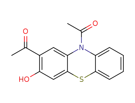 2,10-diacetyl-3-hydroxyphenothiazine