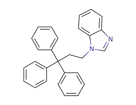 1-(3,3,3-triphenylpropyl)-1H-benzoimidazole