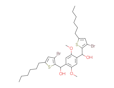 C<sub>30</sub>H<sub>40</sub>Br<sub>2</sub>O<sub>4</sub>S<sub>2</sub>