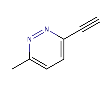 Molecular Structure of 77778-20-2 (Pyridazine, 3-ethynyl-6-methyl-)