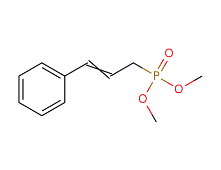 Molecular Structure of 51533-72-3 (Phosphonic acid, (3-phenyl-2-propenyl)-, dimethyl ester)
