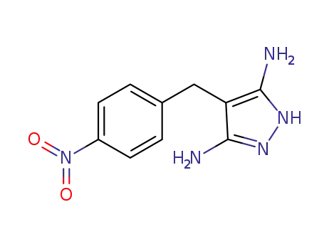 4-(4-nitrobenzyl)-1H-pyrazole-3,5-diamine