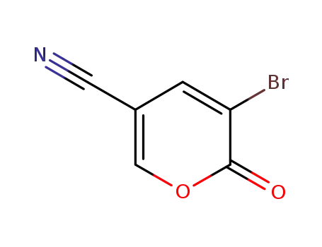 2H-Pyran-5-carbonitrile, 3-bromo-2-oxo-
