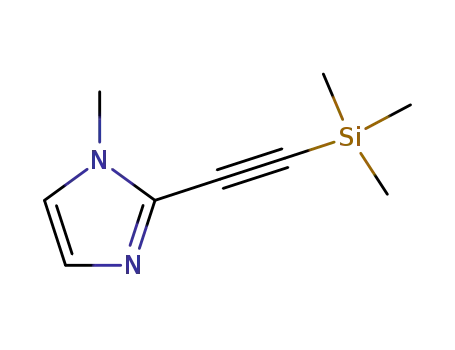 2-(trimethylsilyl)ethynyl-1-methylimidazole