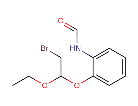 N-(2-(2-bromo-1-ethoxyethoxy)phenyl)formamide