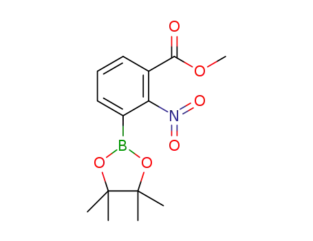 methyl 2-nitro-3-(4,4,5,5-tetramethyl-1,3,2-dioxaborolan-2-yl)benzoate