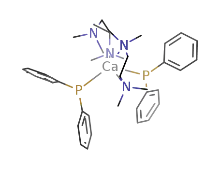 cis-[(hmteta)Ca(PPh<sub>2</sub>)2]