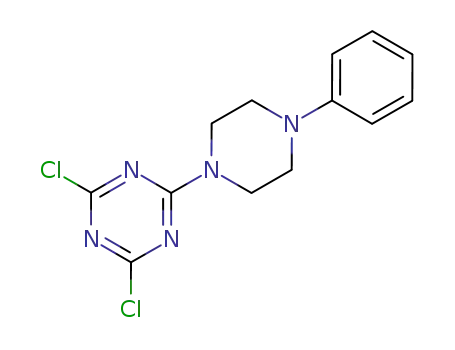 2,4-dichloro-6-(4-phenylpiperazin-1-yl)-1,3,5-triazine