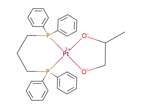 [(1,3-bis(diphenylphosphino)propane)]platinum(II)(1,2-propanediolate)