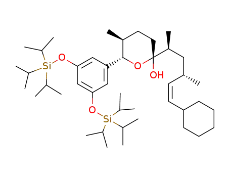 (2R,5S,6S)-6-(3,5-bis((triisopropylsilyl)oxy)phenyl)-2-((2S,4S,Z)-6-cyclohexyl-4-methylhex-5-en-2-yl)-5-methyltetrahydro-2H-pyran-2-ol