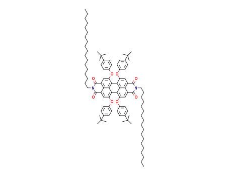 1,6,7,1 2- tetra - t - butylphenoxy - N - N' - bis(octadecyl) - perylene - 3,4,9,10 - tetracarboxylic dianhydride