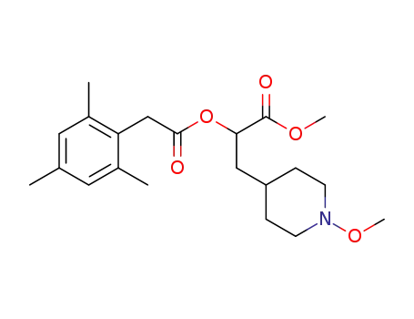 3-(1-methoxypiperidin-4-yl)-2-[2-(2,4,6-trimethyl-phenyl)acetoxy]propionic acid methyl ester