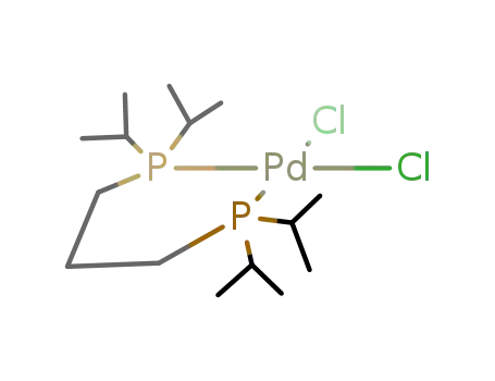 (1,3-bis(diisopropylphosphino)propane)PdCl<sub>2</sub>
