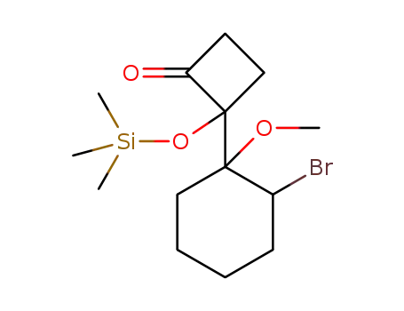 C<sub>14</sub>H<sub>25</sub>BrO<sub>3</sub>Si