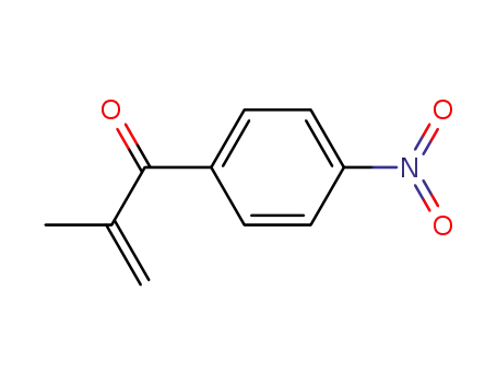 Molecular Structure of 60644-67-9 (2-methyl-3-(p-nitrophenyl)-1-propene-3-one)