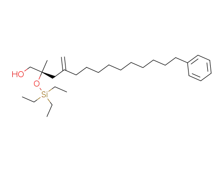 (R)-2-methyl-4-methylene-14-phenyl-2-((triethylsilyl)oxy)tetradecan-1-ol