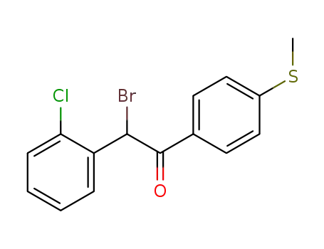 Molecular Structure of 1280582-80-0 (C<sub>15</sub>H<sub>12</sub>BrClOS)