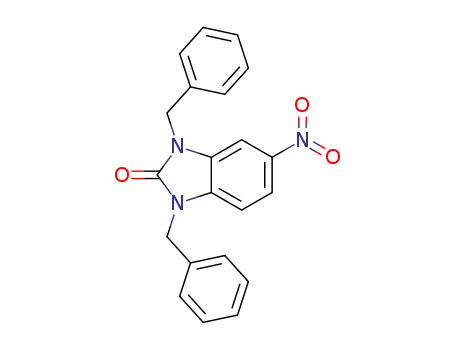 1,3-dibenzyl-5-nitro-1,3-dihydrobenzimidazol-2-one