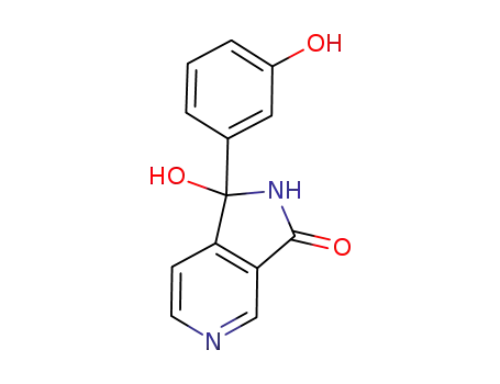 1-hydroxy-1-(3-hydroxyphenyl)-1,2-dihydropyrrolo[3,4-c]pyridine-3-one