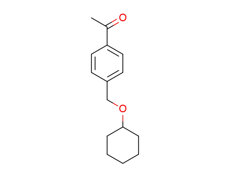 Molecular Structure of 1327239-15-5 (1-(4-(cyclohexyloxymethyl)phenyl)ethanone)