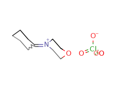 Molecular Structure of 30822-30-1 (Morpholinium, 4-cyclohexylidene-, perchlorate)