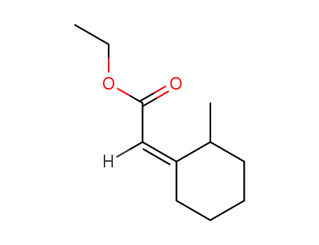 Acetic acid, (2-methylcyclohexylidene)-, ethyl ester, (Z)-