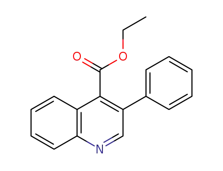 Molecular Structure of 1351162-48-5 (ethyl 3-phenylquinoline-4-carboxylate)