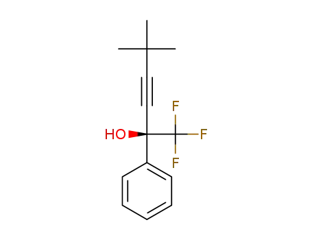 (S)-1,1,1-trifluoro-5,5-dimethyl-2-phenylhex-3-yn-2-ol