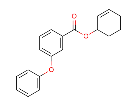 Molecular Structure of 1345403-85-1 (cyclohex-2-en-1-yl 3-phenoxybenzoate)