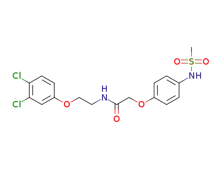 N-(2-(3,4-dichlorophenoxy)ethyl)-2-(4-(methylsulfonamido)phenoxy)acetamide