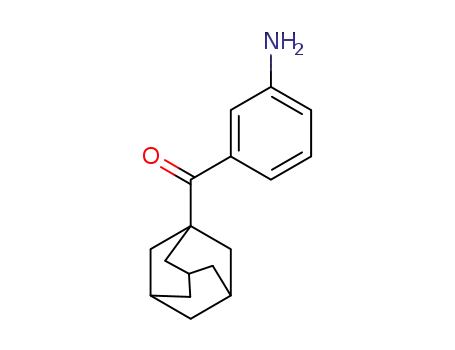 Molecular Structure of 1359877-36-3 (1-adamantyl-(3-aminophenyl)methanone)