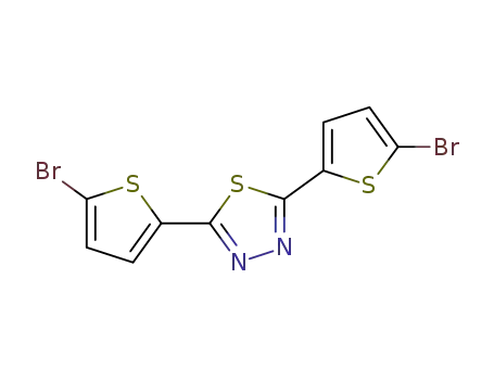 1,3,4-Thiadiazole, 2,5-bis(5-bromo-2-thienyl)-